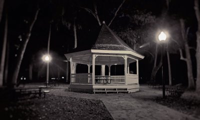 Spooky Gazebo in Oakland Florida