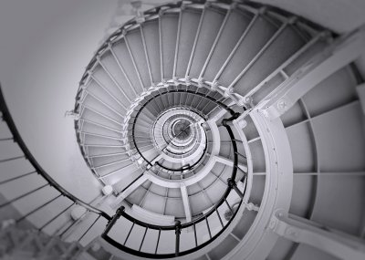 Ponce Inlet Lighthouse from the bottom